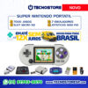 SUPER NINTENDO PORTATIL 7000 JOGOS + 7 EMULADORES